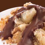 Crumble pere e cioccolato