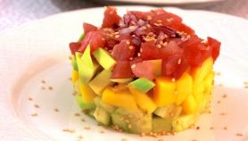 Dadolata di tonno e arancia