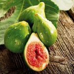Fichi con lonzino e salsa di pere