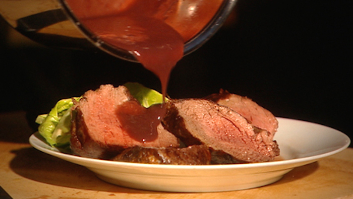 Filetto al vino rosato