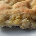 Focaccia alla ricotta affumicata