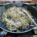 Frittata di cipolle e pomodori