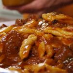 Fusilli al sugo di lepre
