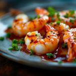 Gamberetti alla piastra