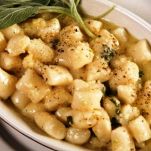 Gnocchetti di patate al prosciutto