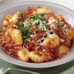 Gnocchetti sardi al sugo di maiale
