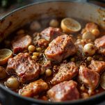 Preparazione della carne di montone