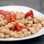 Insalata aromatica di cannellini