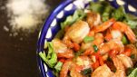 Insalata gamberetti e peperoni