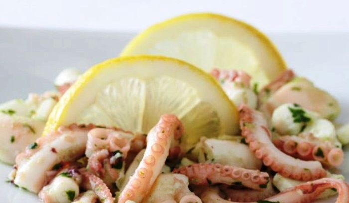 Insalata di moscardini