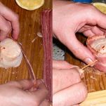 Involtini di capesante e prosciutto