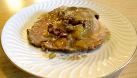 Lombo di maiale ai funghi