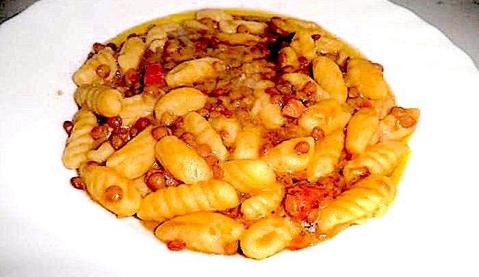 Malloreddus con salsiccia