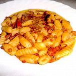 Malloreddus con salsiccia