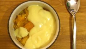 Mele con crema pasticceria