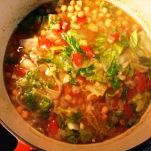 Minestra di ceci all&#8217;antica marchigiana