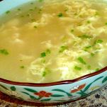 Minestra di uova e pecorino