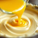 L'unione dei tuorli al cioccolato bianco