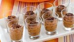 Mousse al cioccolato e nocciole
