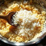 Cottura impasto palline al cocco