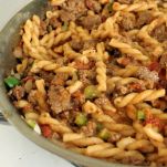 Pasta con sugo di agnello