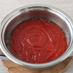 Aggiunta del sugo di pomodoro