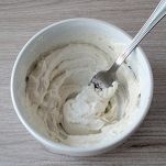 Lavorare ricotta a crema