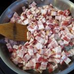 Polenta alla carbonara