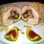 Pollo ripieno con fichi prosciutto e gorgonzola