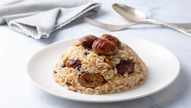 Un risotto d'autunno con un abbinamento tutto da provare