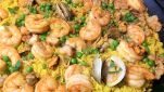 Risotto alla pescatora con pomodoro |