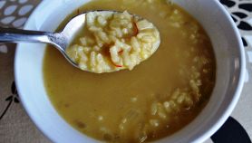 Riso in brodo alla pavese