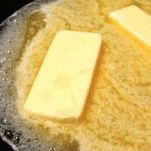 Risotto con code di gamberi e gorgonzola