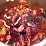 Risotto con il polpo