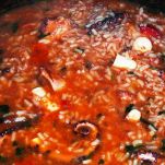 Risotto con il polpo