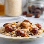 Risotto con le castagne