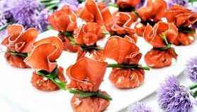 Sacchetti di bresaola con robiola