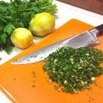 Salsa verde all’aceto balsamico