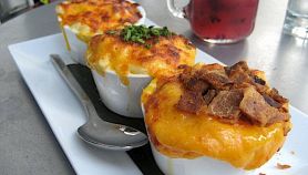 Scamorza alla piastra con tartufo