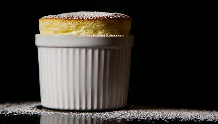 Soufflé al rum