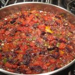 Spaghetti con bottarga e olive