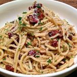 Spaghetti con pancetta