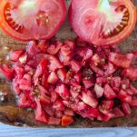 Tagliare i pomodori