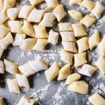 Strascinati con ricotta e salsiccia