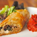 Strudel di carne e formaggio