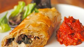 Strudel di carne e formaggio