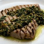 Tonno con menta e aceto