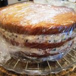 Torta al cioccolato e frutta candita