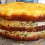 Torta al cioccolato e frutta candita