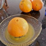 Torta di nocciole all’arancia